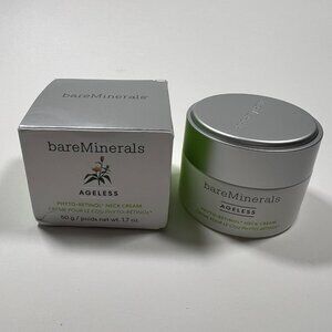 bareMinerals Ageless Phyto Retinol NECK Cream 1.7 oz 50 g Full Regular Size